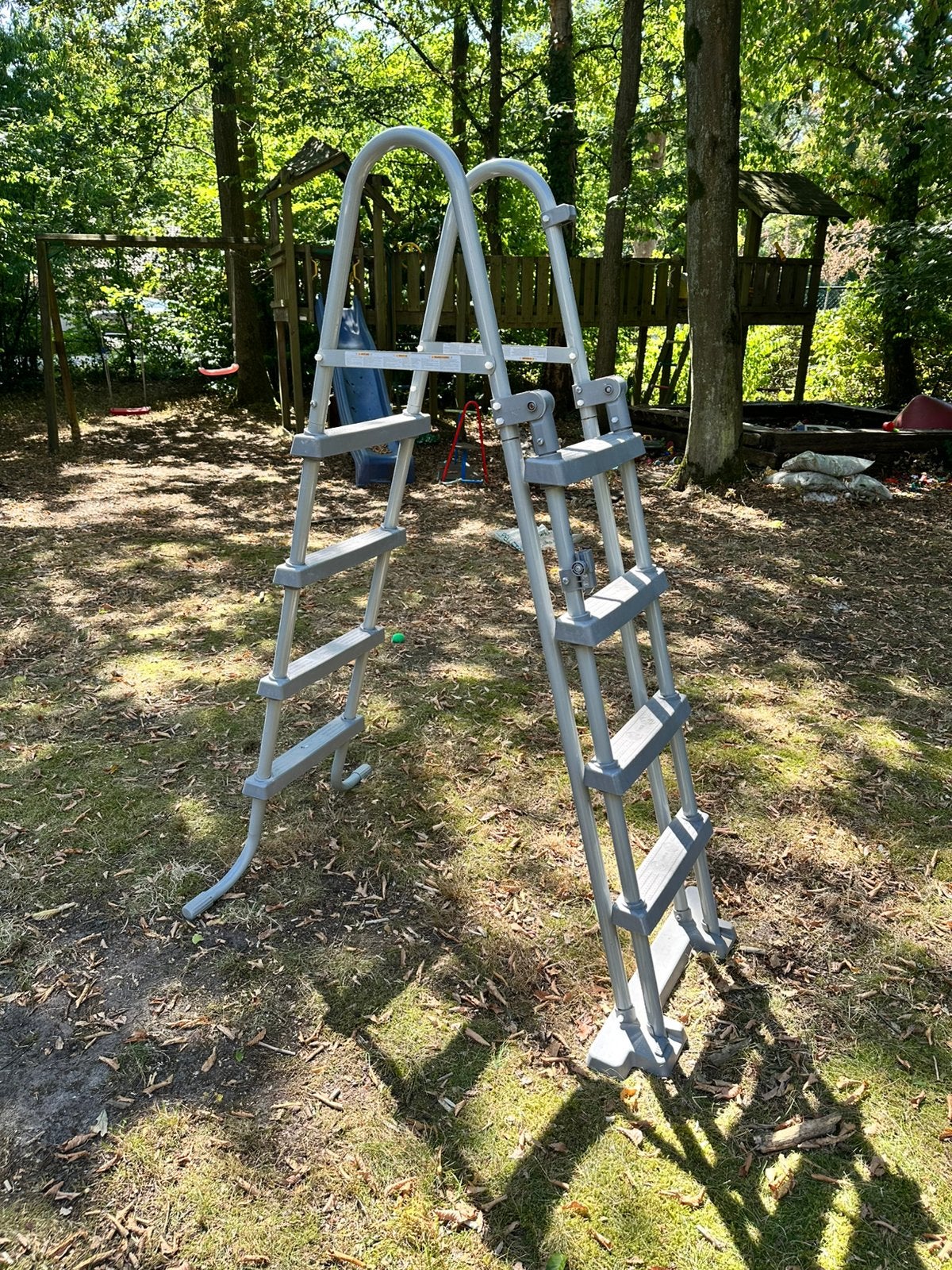 Bestway Zwembadladder 122 cm, Tuin en Terras, Ophalen, Zo goed als nieuw, Ladder