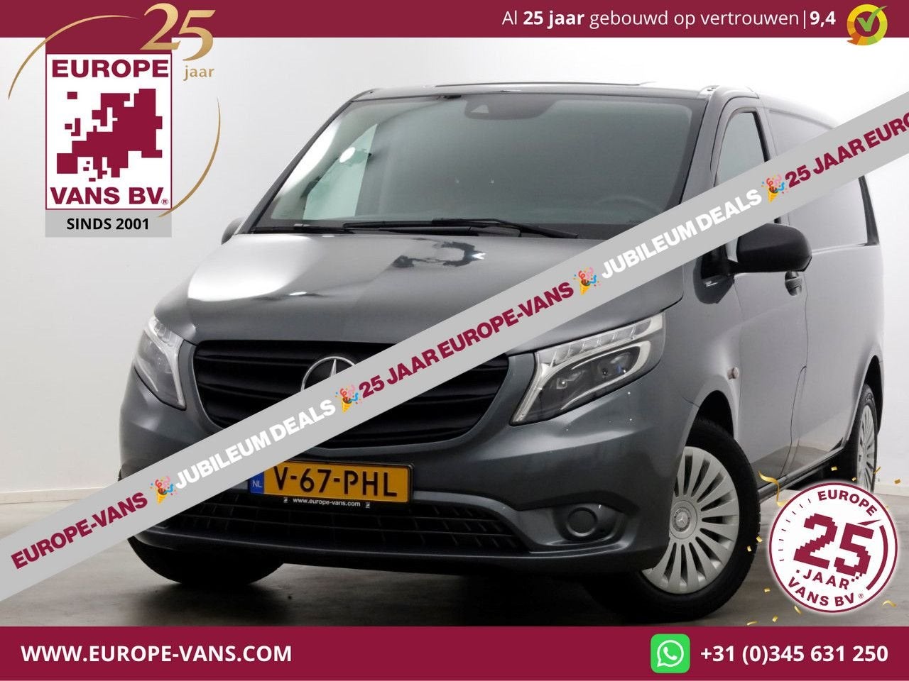 Mercedes-Benz Vito 119 CDI 190pk RWD 9G Automaat Compact LED, Automaat, Mercedes-Benz, Bedrijf, Diesel
