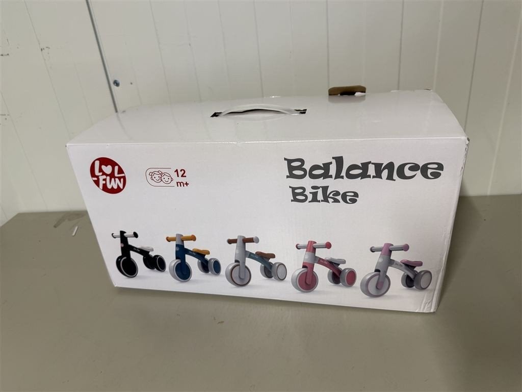 Loop fiets - Lol-Fun balance bike - zwart, Ophalen of Verzenden, Nieuw