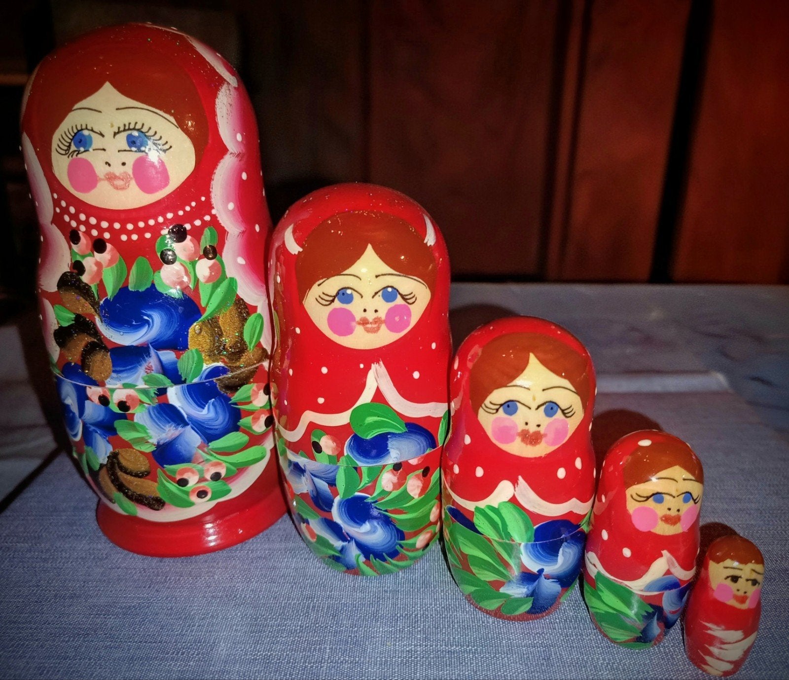 Poupées Matroeska 5 pièces, Enlèvement ou Envoi