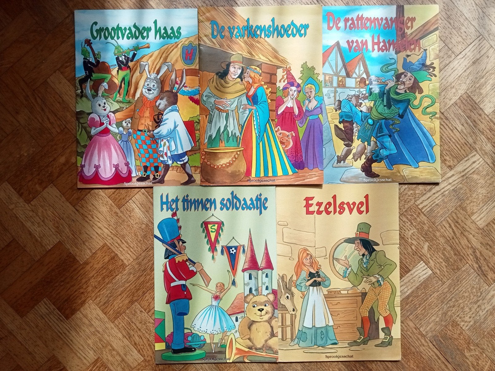 5 sprookjes om voor te lezen, Ophalen of Verzenden, Gelezen, Sprookjes