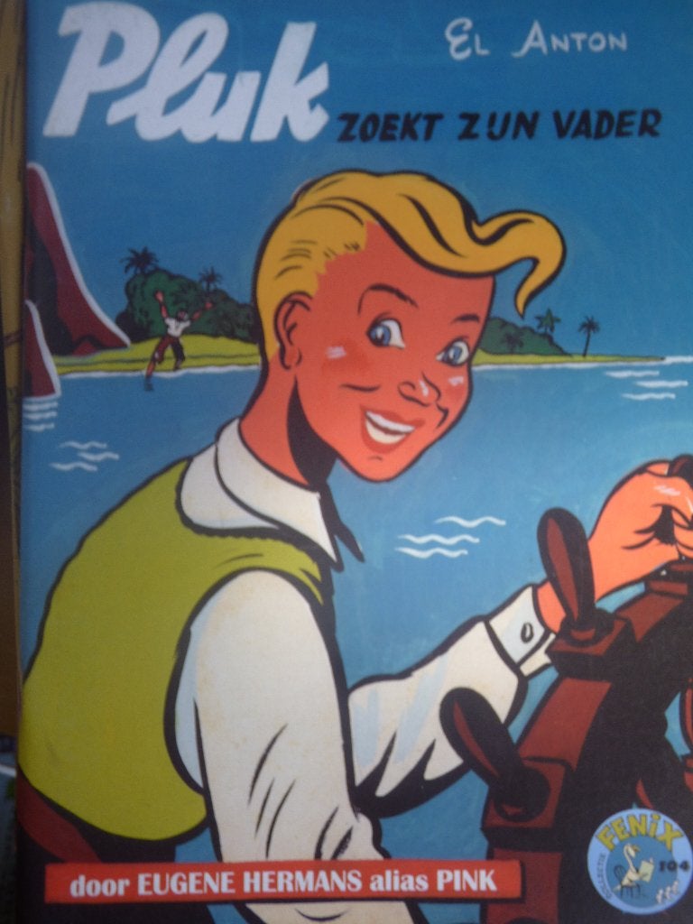 pluk zoekt zijn vader,  collectie fenix nr 104, Ophalen of Verzenden