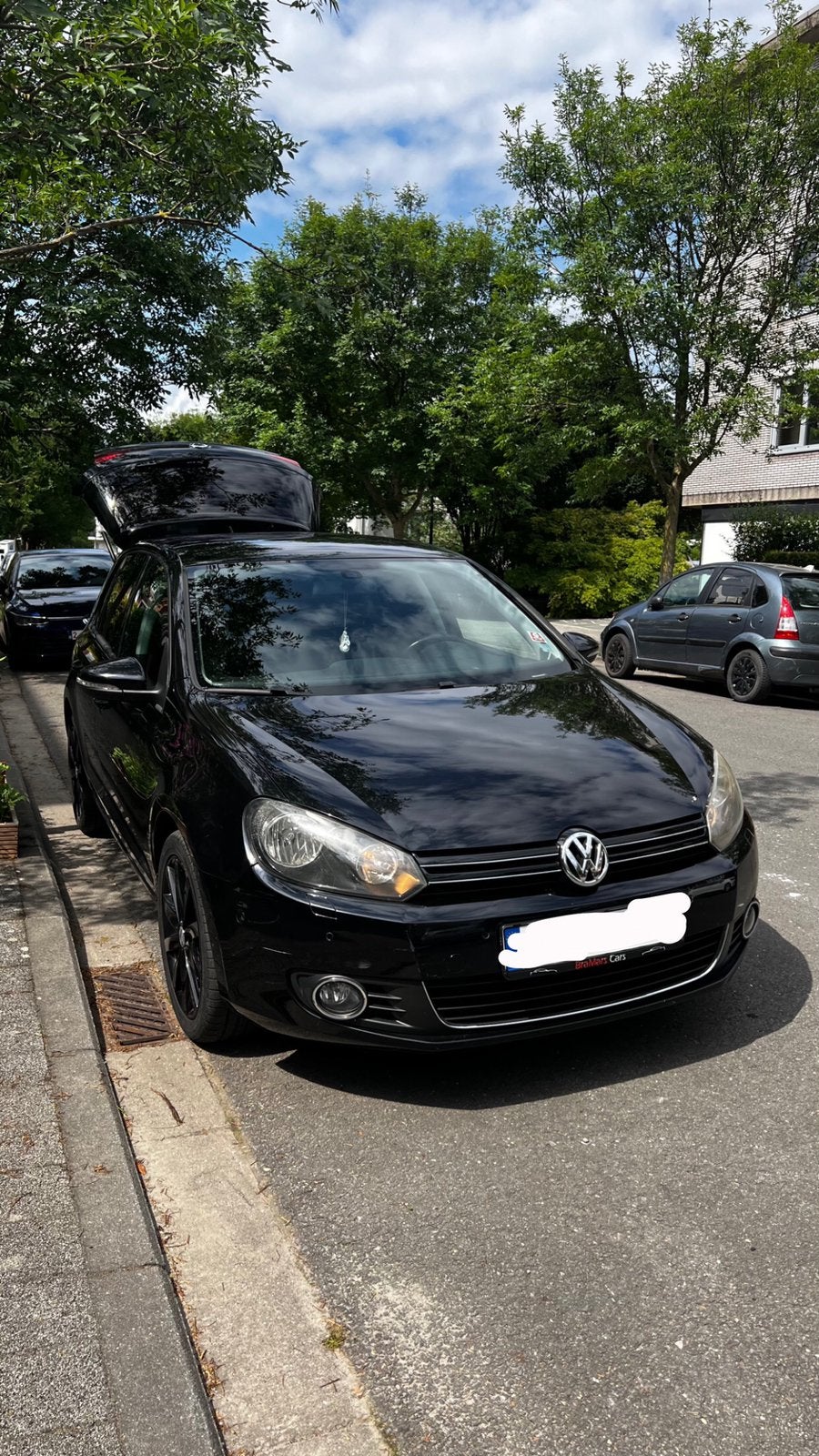 Volkswagen Golf 6, Auto's, 90 kW, Euro 5, Zwart, 5 deurs