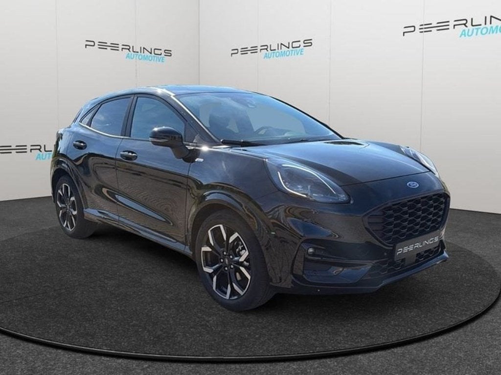 Ford Puma 1.0i Ecoboost MHEV 92kW Aut. ST-Line X, Auto's, Automaat, Puma, Zwart, 5 deurs