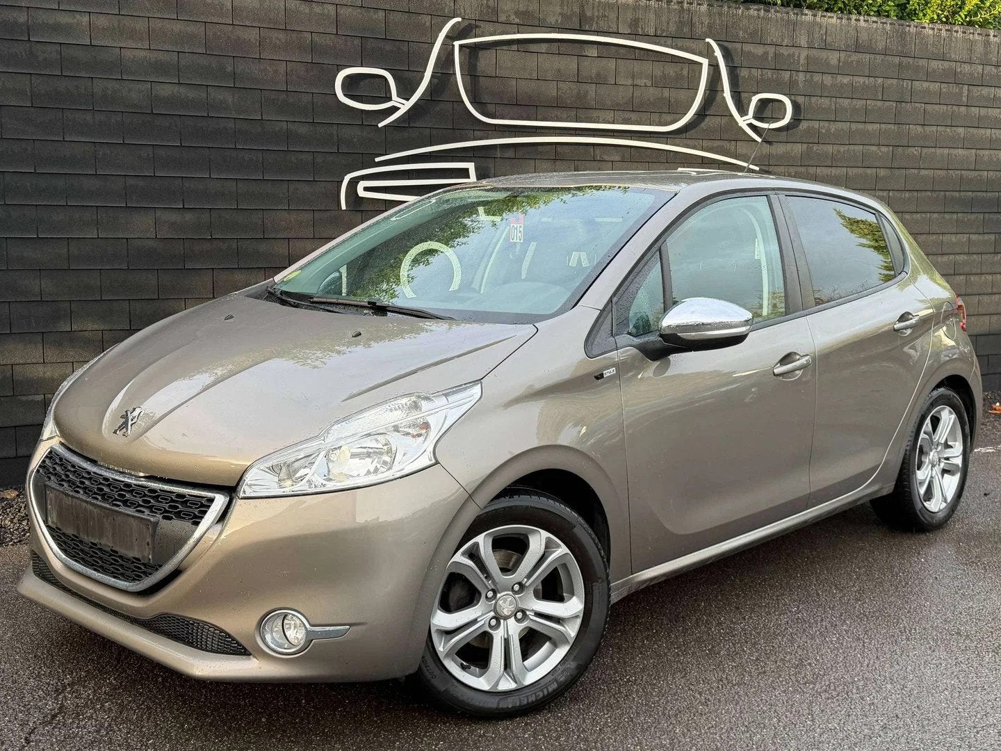 Peugeot 208 1.4 HDi+AIRCO+NAVI+CARNET+JANTES+EURO 5B, Euro 5, Achat, 50 kW, Entreprise