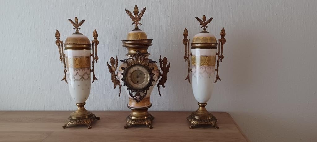 Schouwgarnituur, Antiek en Kunst, Ophalen
