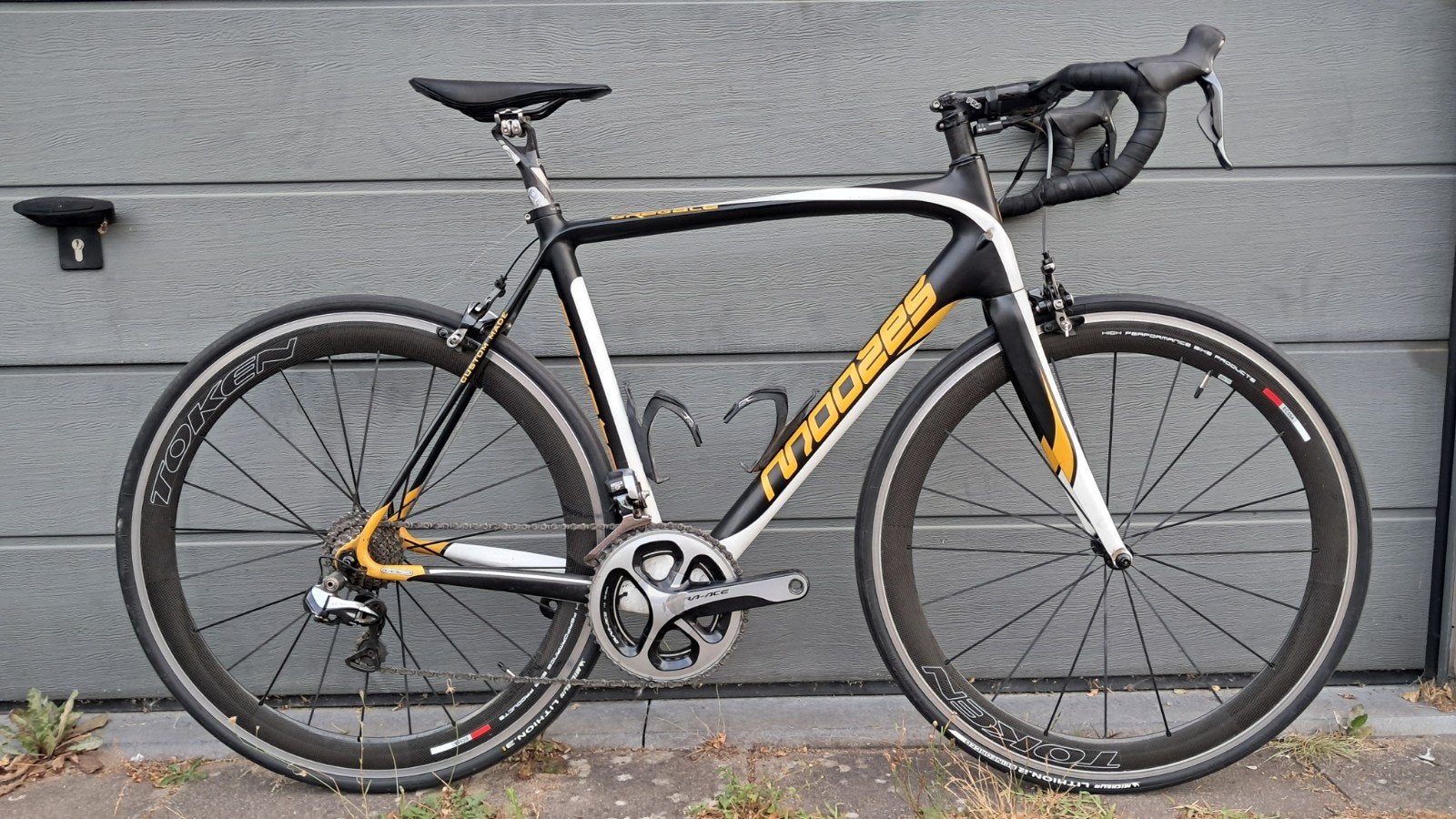 Racefiets Moozes gregale shimano dura ace DI2, Fietsen en Brommers, Fietsen | Racefietsen, Ophalen, 28 inch, Gebruikt, Carbon