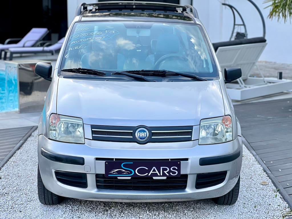 Fiat Panda 1.2i ** Automatiek ** 087.000 km ** Airco ** pano, Auto's, Automaat, 4 zetels, Bedrijf, Zilver of Grijs