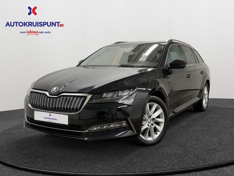 Skoda Superb 1.4TSI PHEV Clever DSG, Auto's, Stof, Gebruikt, 4 cilinders, Android Auto