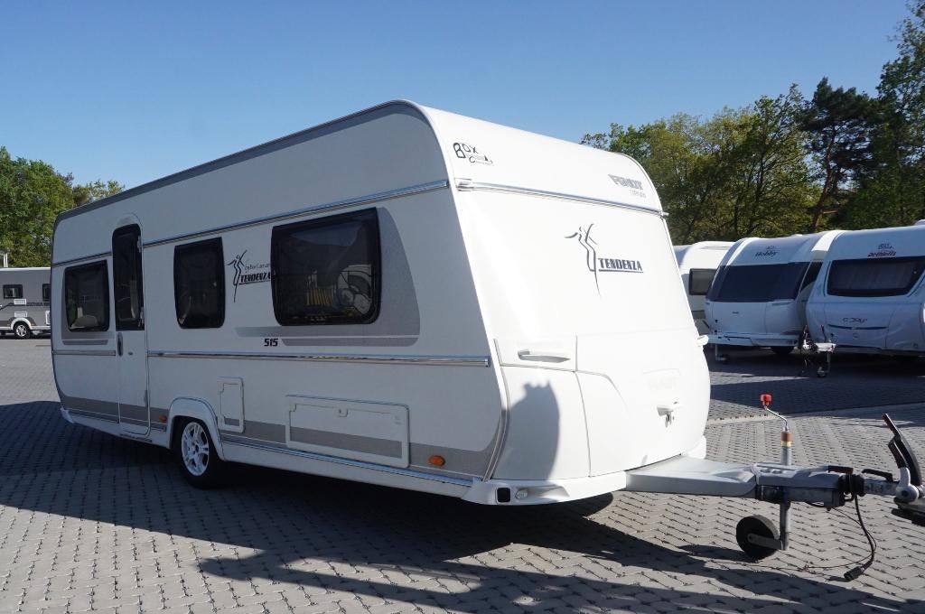 Belle Fendt pour 4 pers.avec déménageur, auvent, lit 2x1p, s, Caravanes & Camping, Entreprise, Fendt, Banquette en rond, 2 lits séparés