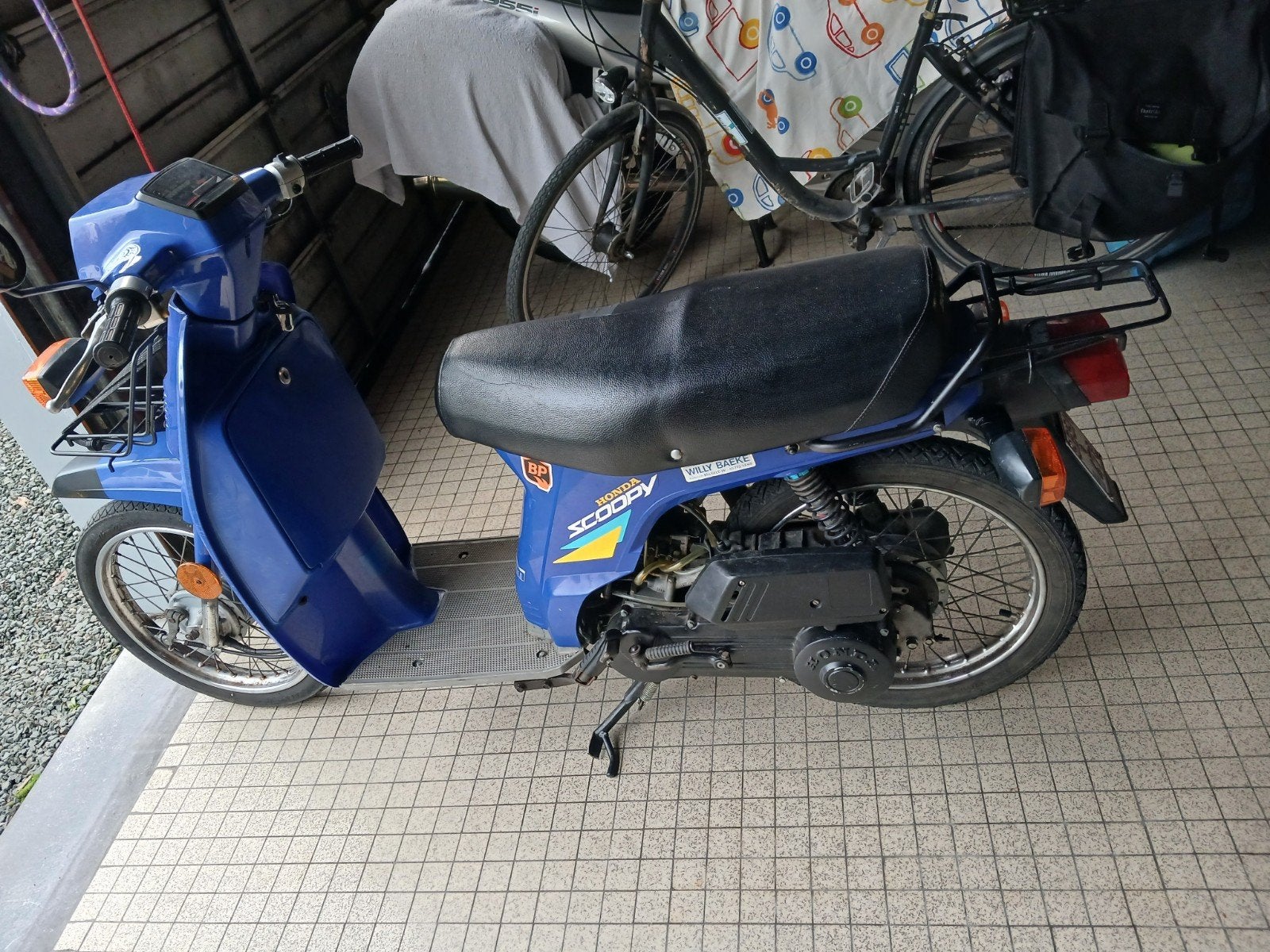 honda scoopy en camino, Ophalen