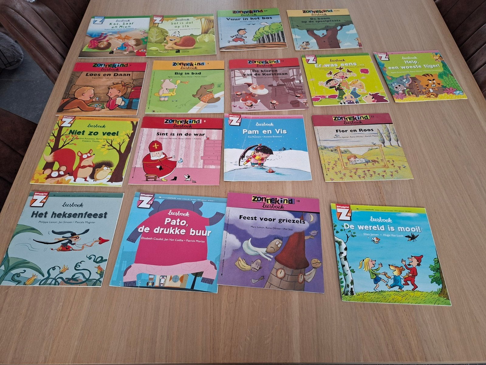 set zonnekind leesboekjes, Boeken, Ophalen of Verzenden, Gelezen