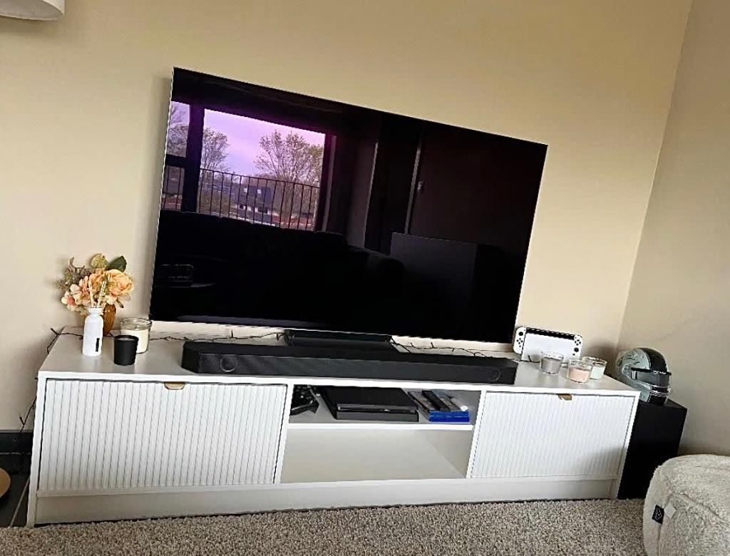 Tv-kast, Enlèvement, Comme neuf, 100 à 150 cm, Moins de 100 cm