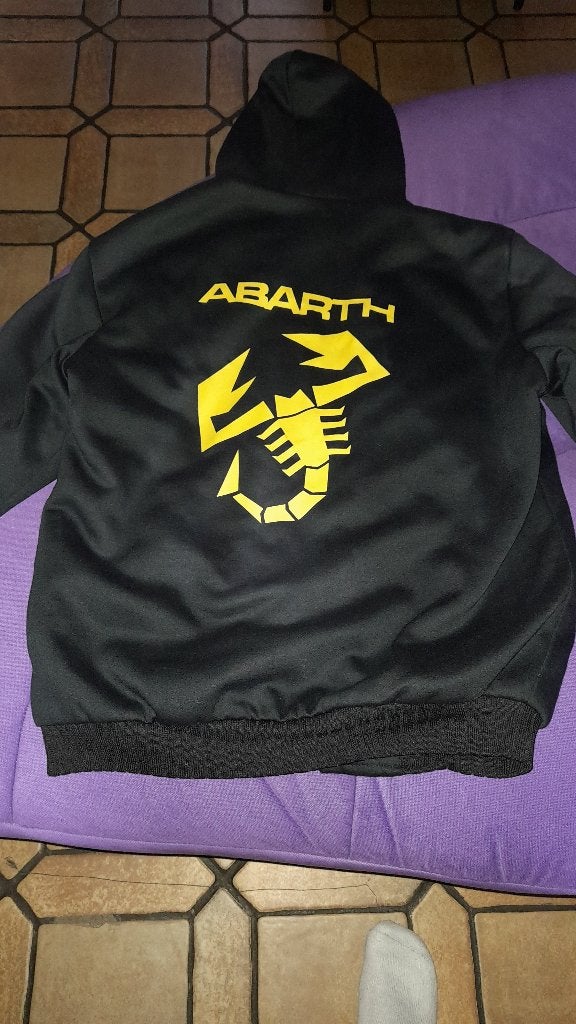 Pull sweat abarth, Kleding | Heren, Ophalen of Verzenden, Zo goed als nieuw, Maat 52/54 (L), Zwart