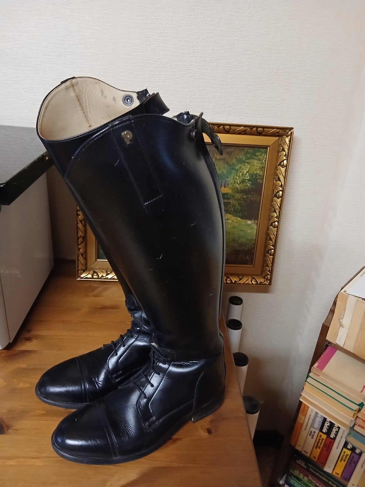 lederen rijlaarzen Petrie 38, Dieren en Toebehoren, Ophalen of Verzenden, Petrie