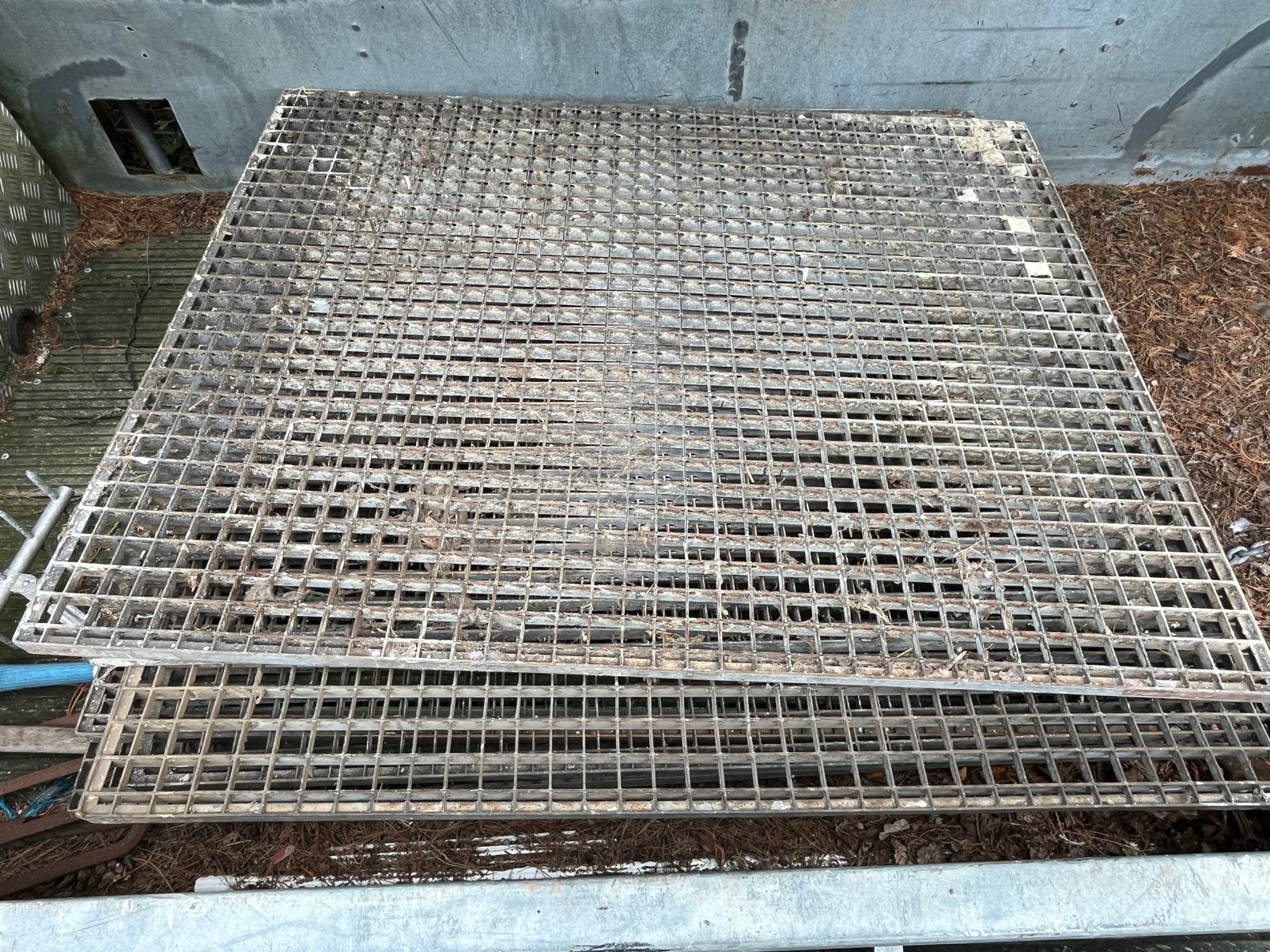 Gegalvaniseerde roostering, Doe-het-zelf en Bouw, Ophalen, Gebruikt