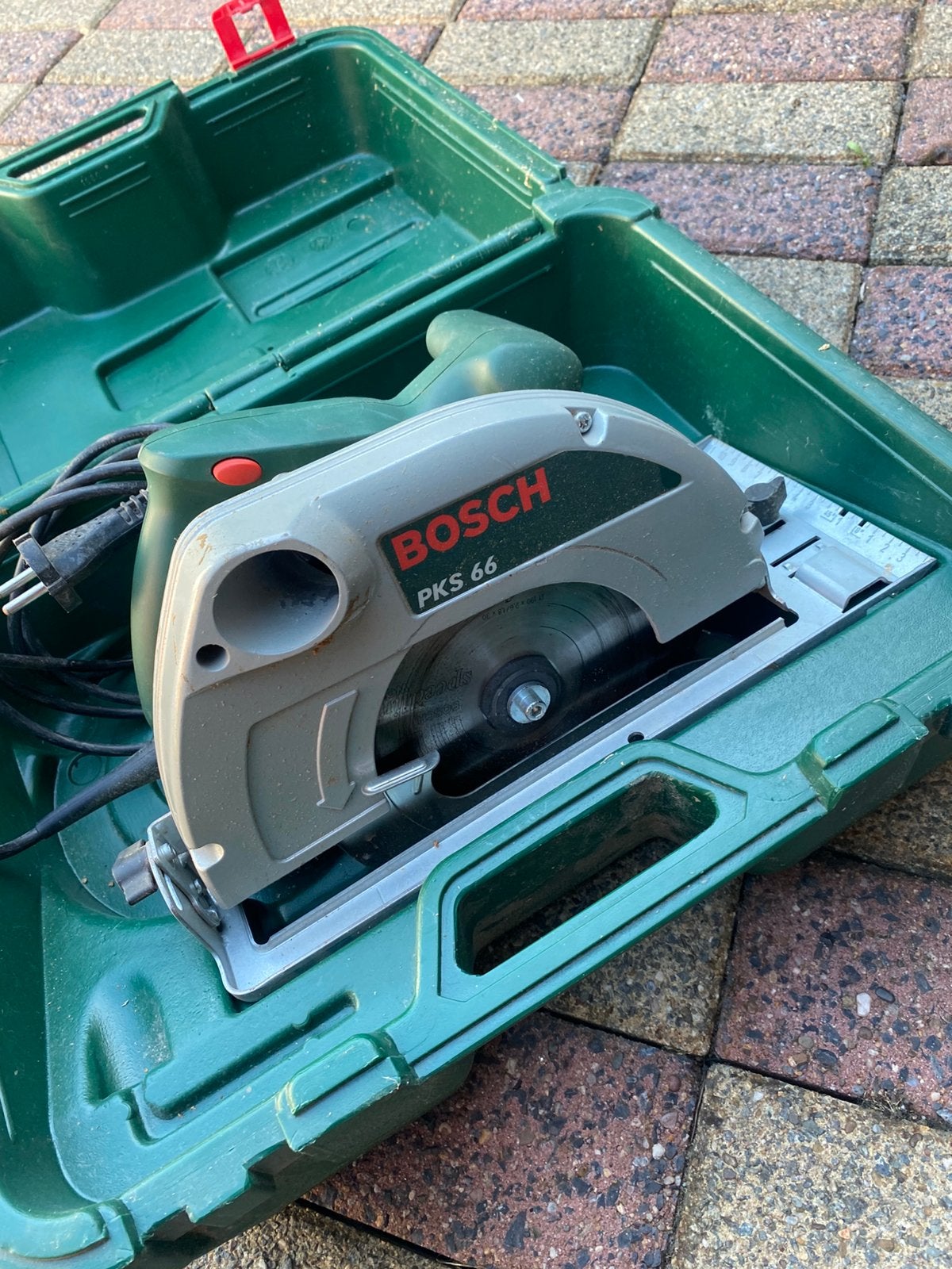 Bosch cirkelzaag, Doe-het-zelf en Bouw, Ophalen of Verzenden, Zo goed als nieuw, Cirkelzaag