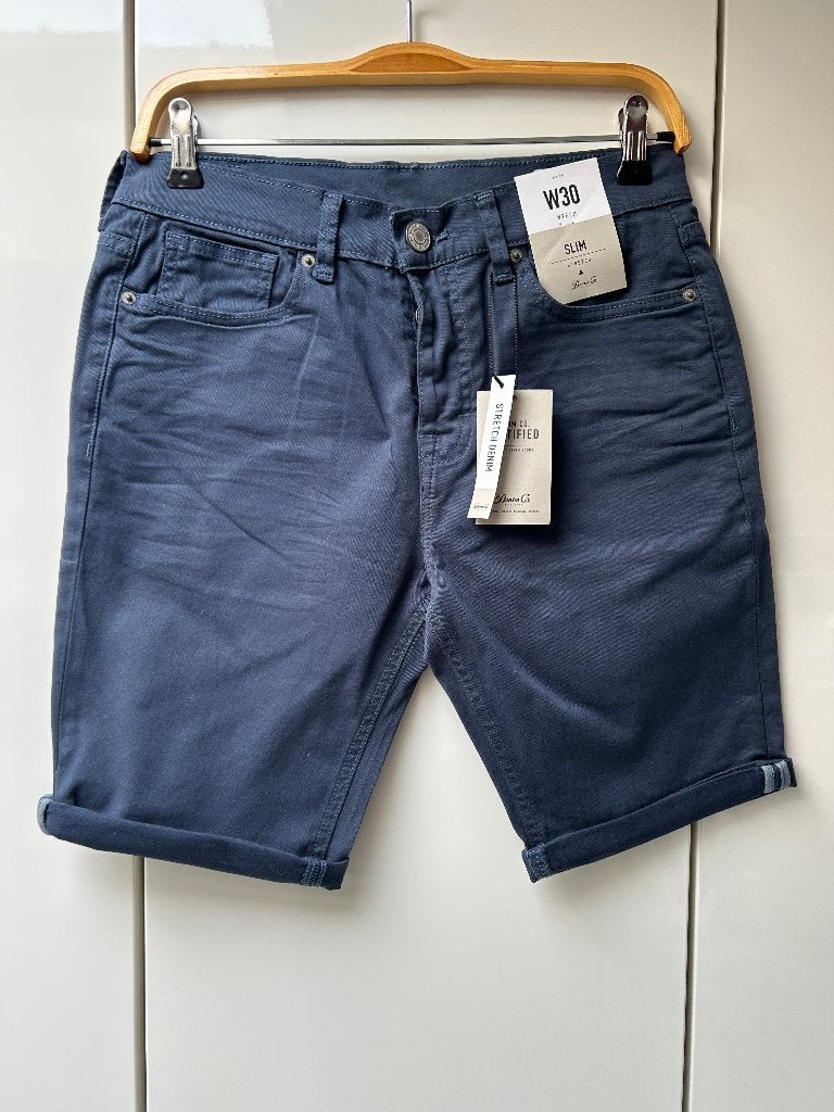 Nieuwe blauwe korte broek van Primark - maat 38, Maat 38/40 (M), Kort, Nieuw, Ophalen of Verzenden