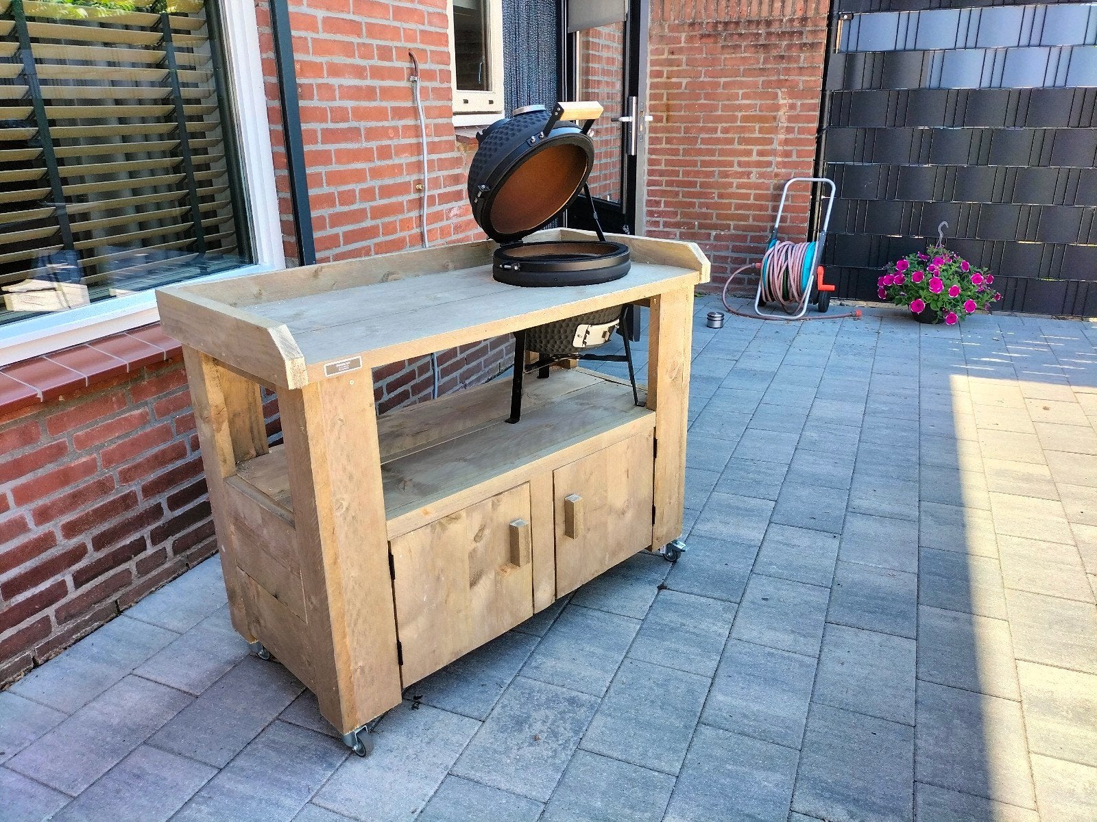 bbq tafels van steigerhout, Tuin en Terras, Ophalen, Nieuw, Vrijstaand