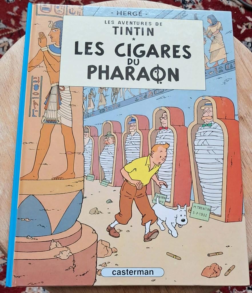 Tintin - Les Cigares du Pharaon, Enlèvement ou Envoi, Une BD, Comme neuf, Hergé