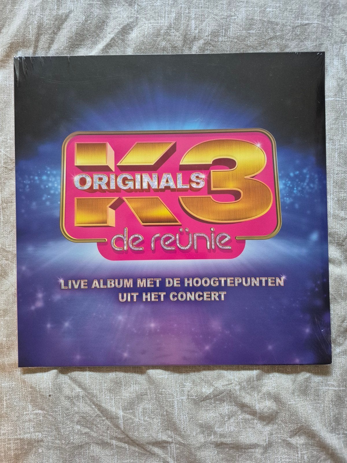 Gesealde roze vinyl "De reünie" van K3 originals, CD & DVD, Vinyles | Néerlandophone, Enlèvement ou Envoi