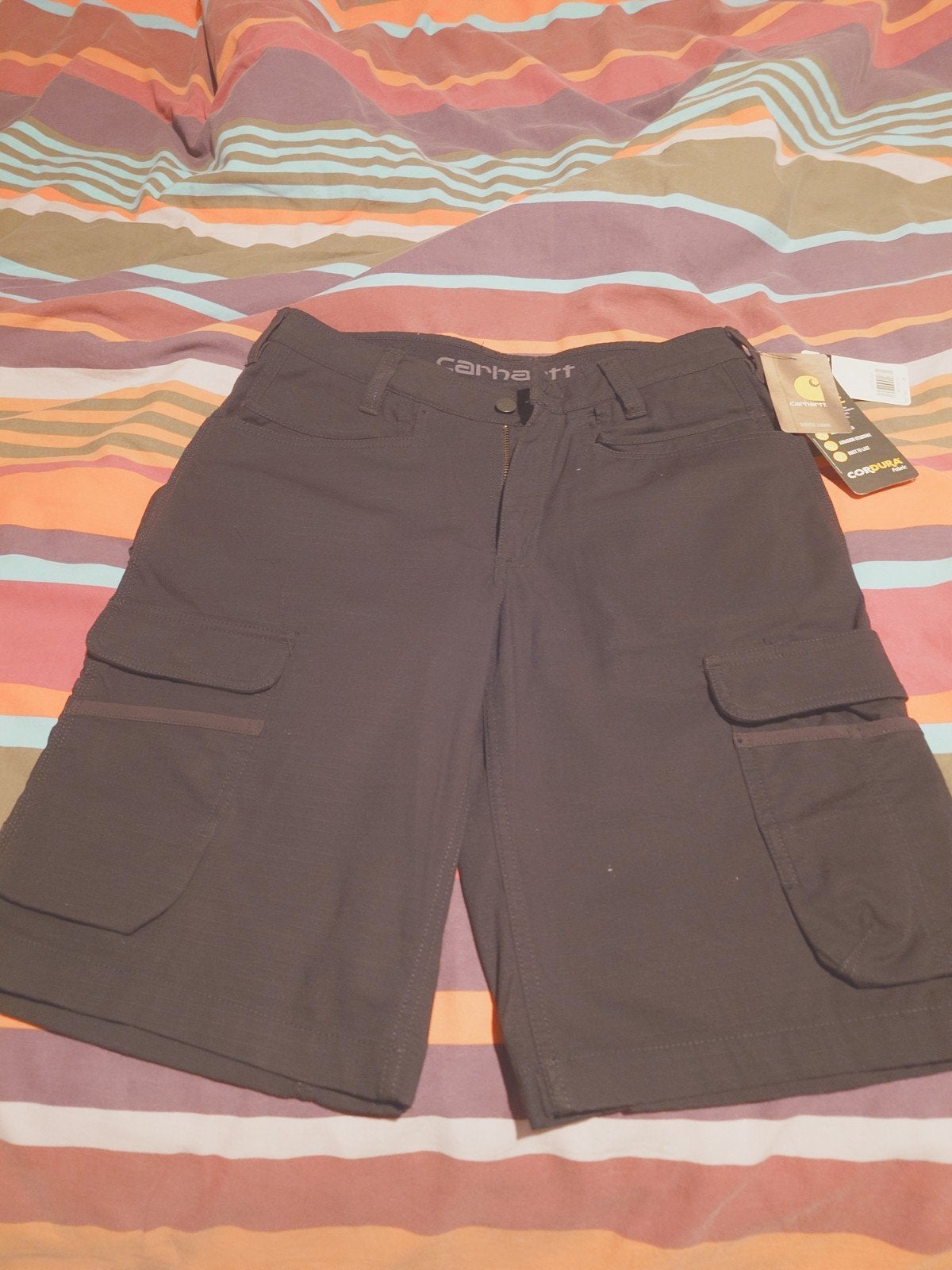 Carhartt short, Kleding | Heren, Maat 48/50 (M), Zwart, Carhartt, Nieuw