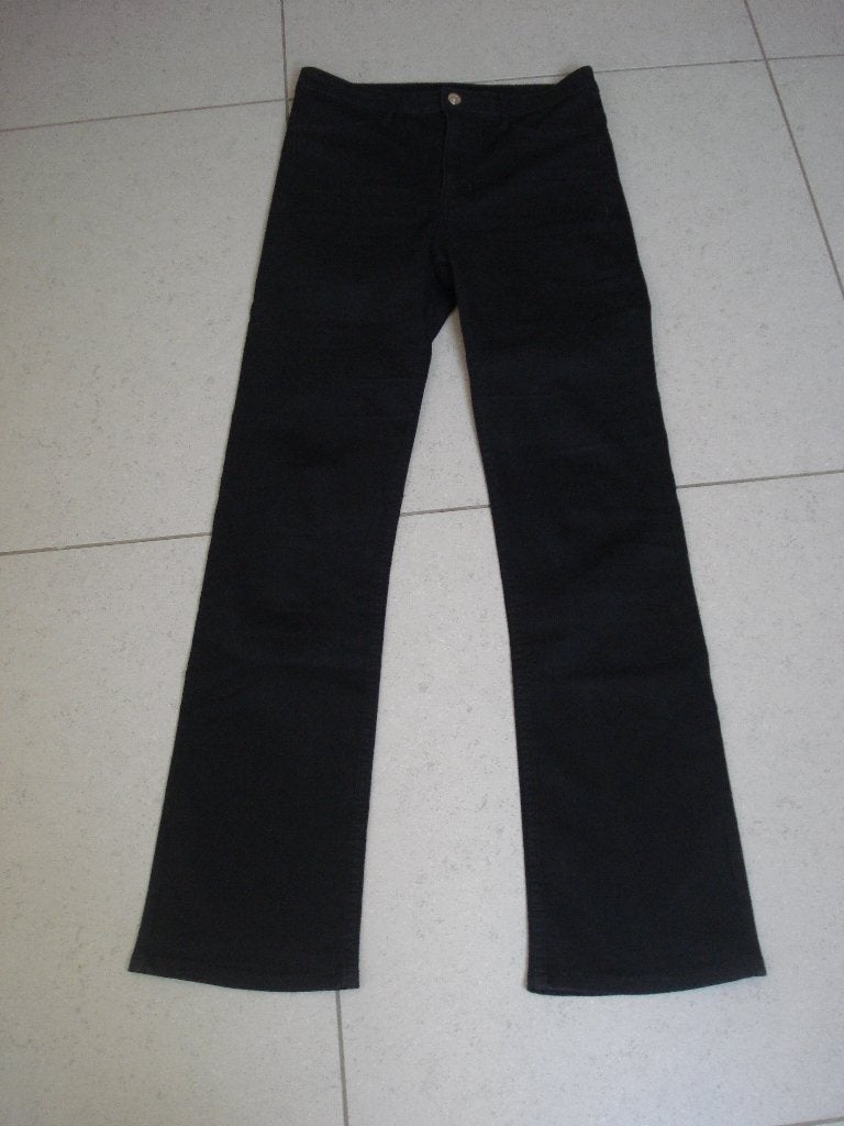 Divided zwarte stretch broek, dames/meisjes. mt 40, Maat 38/40 (M), Divided, Zwart, Ophalen of Verzenden