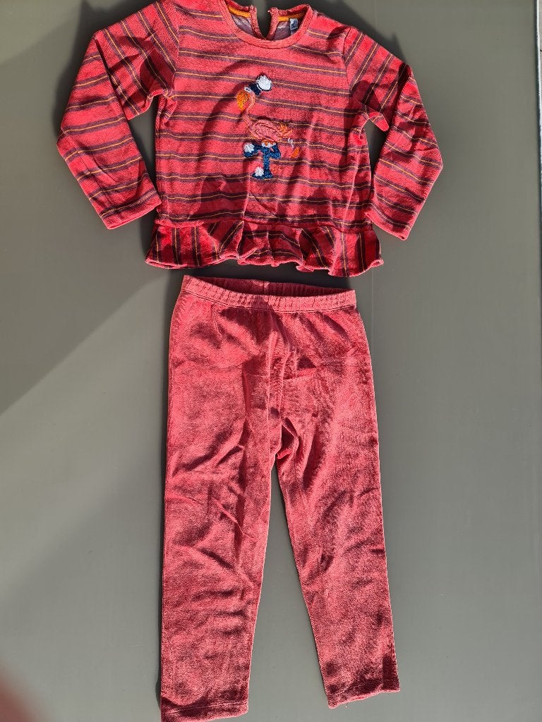 pyjama met flamingo, Woody, 122, Ophalen, Zo goed als nieuw