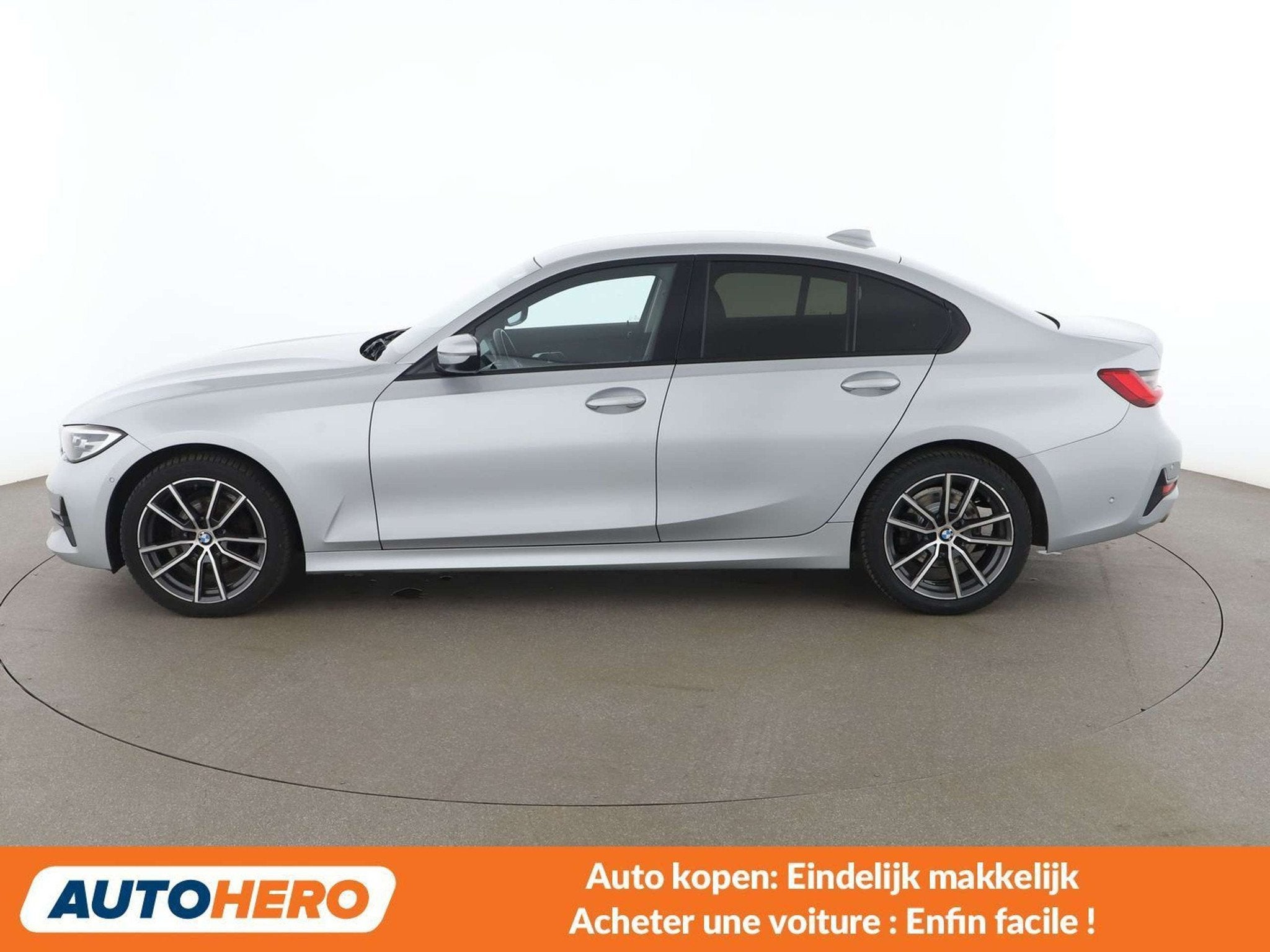 BMW 3 Serie 318 318d Mild-Hybrid Sport Line (bj 2021), Auto's, Automaat, 4 deurs, Achterwielaandrijving, Leder
