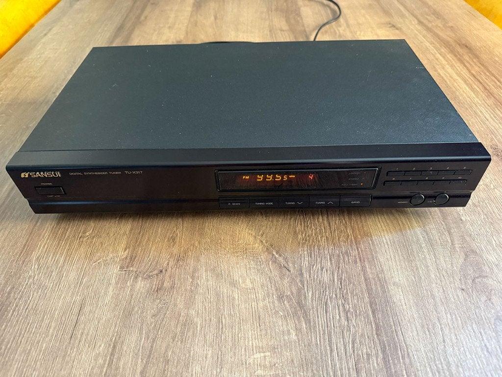 [VENDS] Tuner Sansui TU-X317, TV, Hi-fi & Vidéo, Enlèvement, Utilisé