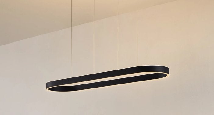Lucande Melinay Smart LED hanglamp – zwart – nieuw in doos, Ophalen, Nieuw