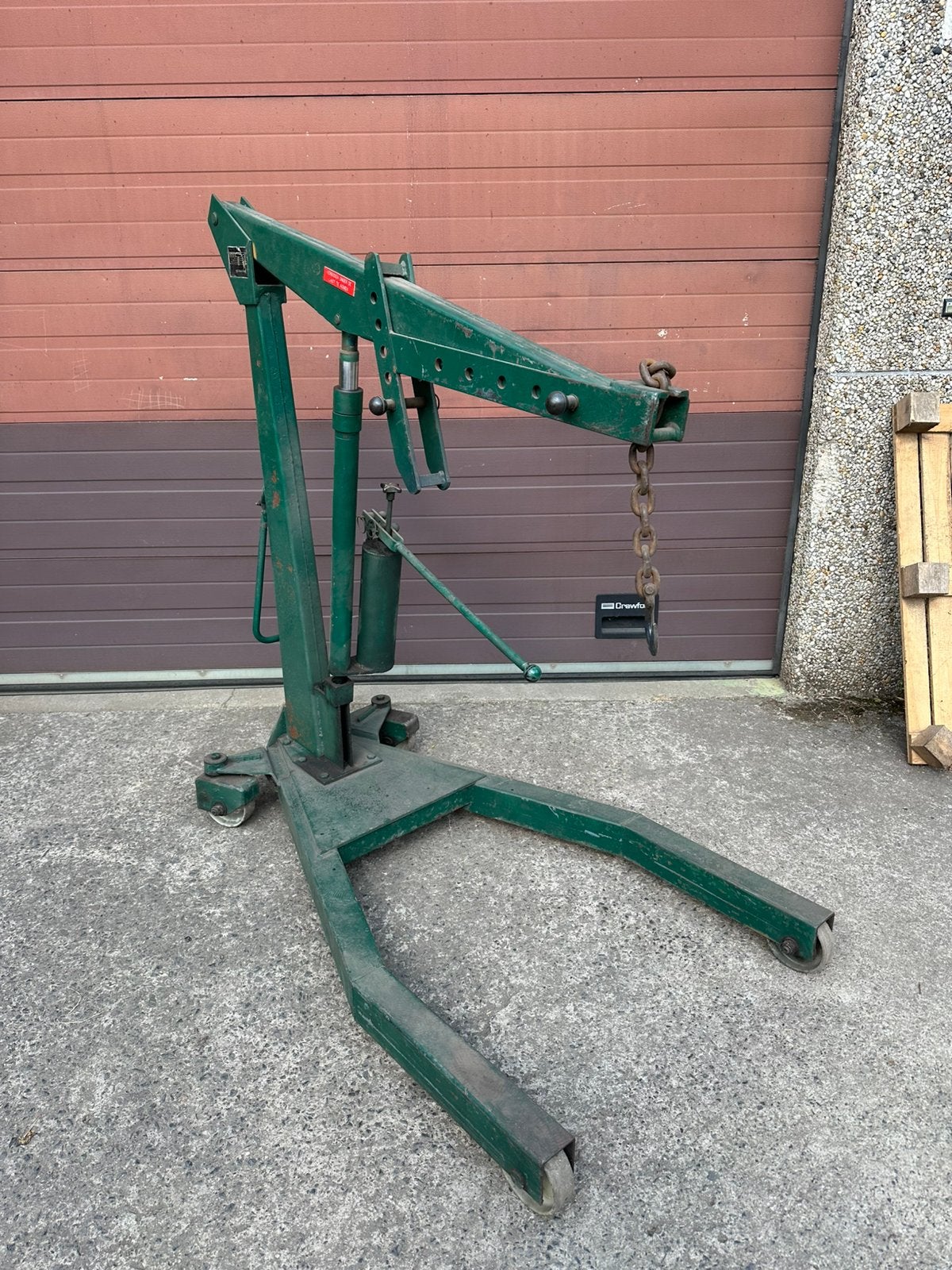 Motortakel giraf ac hydraulics, Auto diversen, Ophalen, Gebruikt