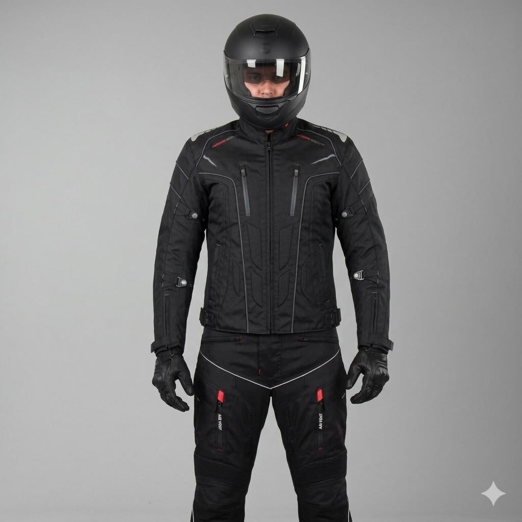 cordura textiele motorjas CE protectoren nieuw:, Verzenden, Nieuw met kaartje, Dames, Jas | textiel