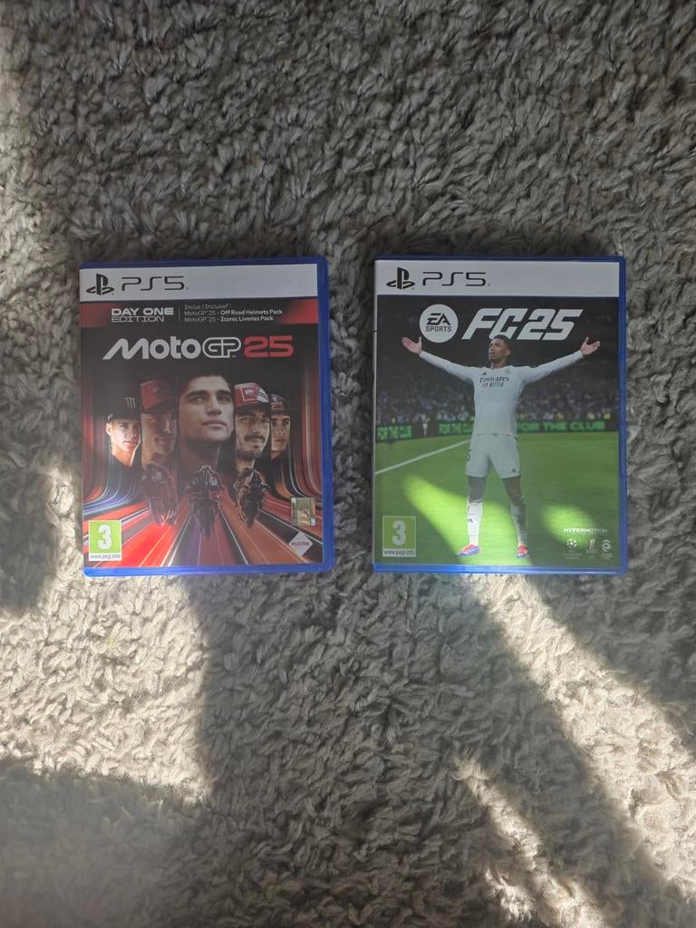 Motogp 25 en fc 25 ps5, Ophalen