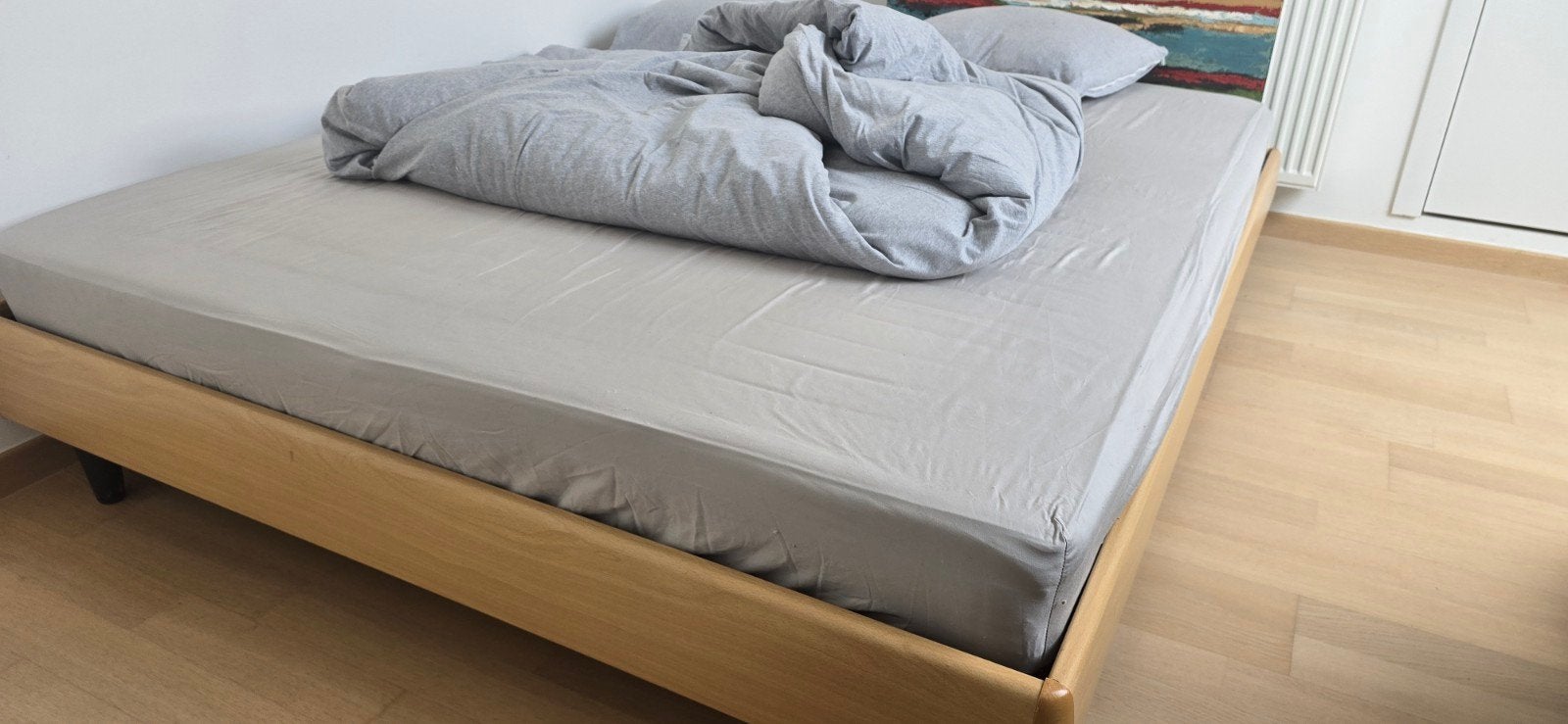 lit 160 avec matelas ikea neuf , quasi jamais servi ..., Maison & Meubles, Chambre à coucher | Lits, Enlèvement
