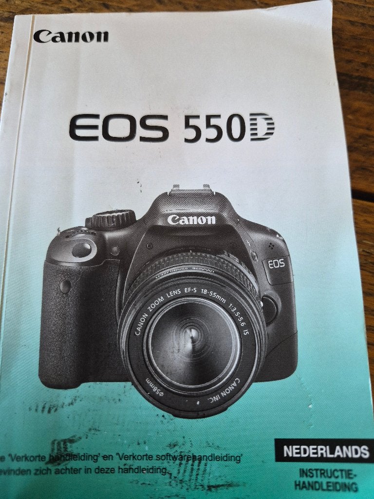 EOS 550D, Ophalen, Gebruikt, Spiegelreflex, Canon