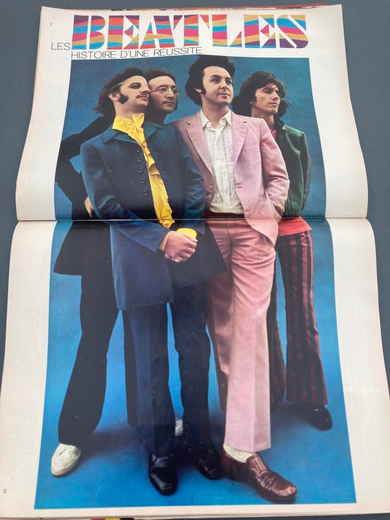 Beatles - Paris Match 23/11/1968 - Wereldoorlog 1 Armistice, Verzamelen, Tijdschriften, Kranten en Knipsels, Ophalen of Verzenden