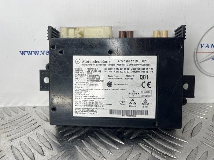 Module radio d'un Mercedes Sprinter, Autos : Pièces & Accessoires, Électronique & Câbles, Mercedes-Benz, Utilisé, 3 mois de garantie