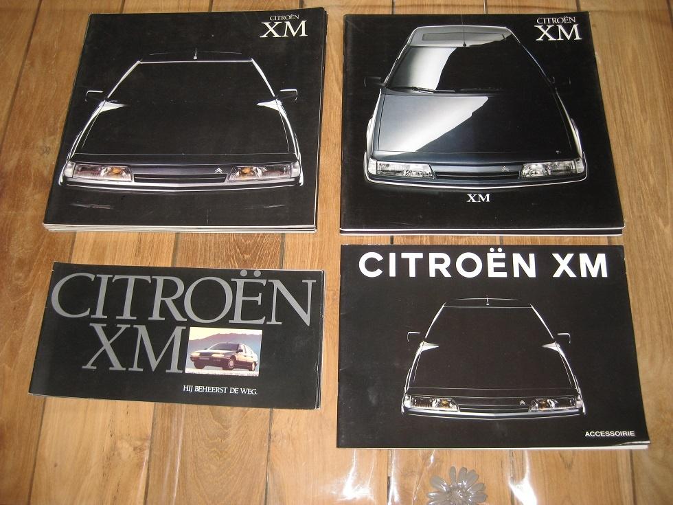citroen xm folders, Ophalen, Gelezen, Citroën
