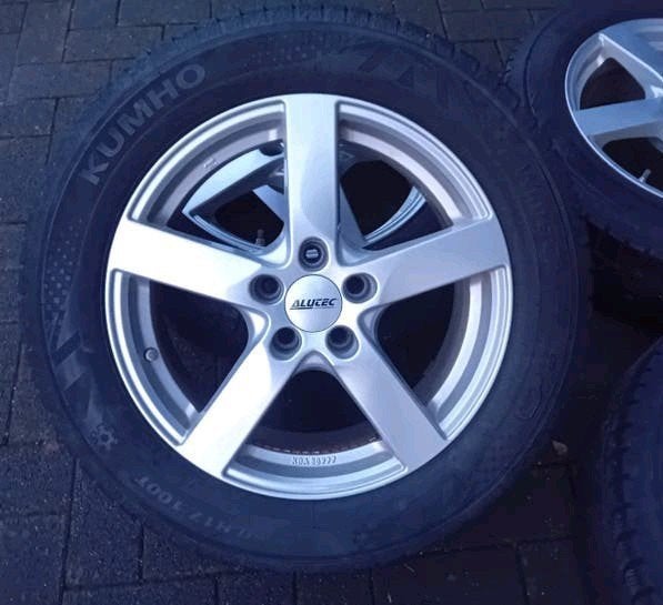 Winterbanden velgen alu MG EHS HS 17inch 5x112 7mm ❄️, Enlèvement, Utilisé, MG