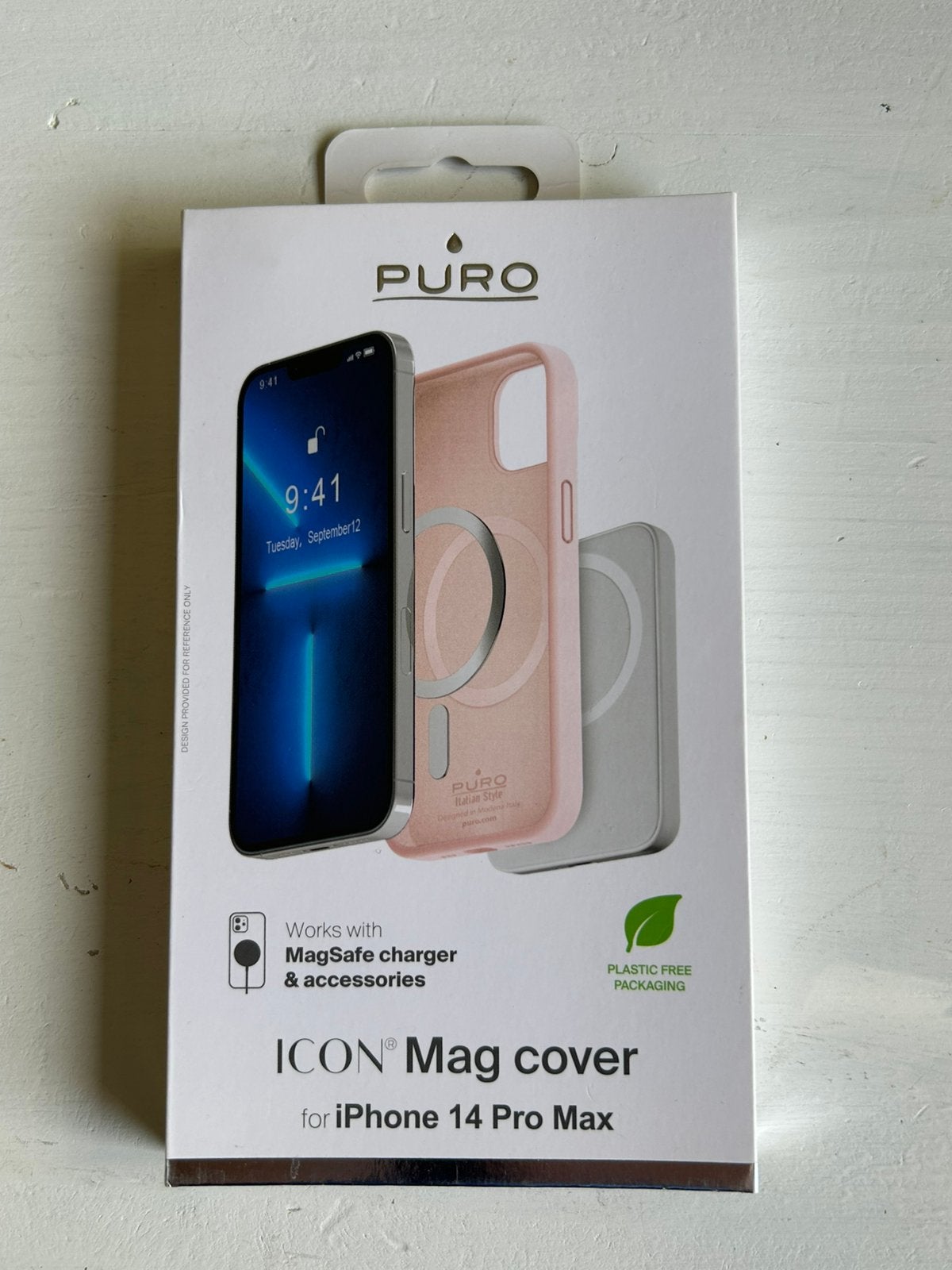 Hoesje iPhone 14 Pro Max, Mag safe, roze silicone, nieuw, IPhone 14 Pro Max, MagSafe, Verzenden, Overige merken