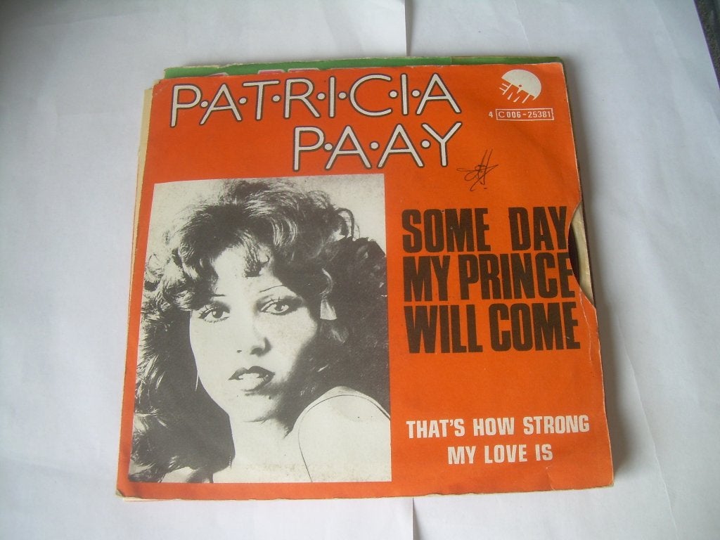 45 T SINGLE - Patricia Paay ‎– Some Day My Prince Will Come, Cd's en Dvd's, Vinyl Singles, Fotohoes, 7 inch, Ophalen of Verzenden