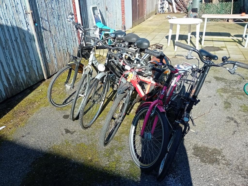 6 vélos à vendre (séparément également), Vélos & Vélomoteurs, Enlèvement
