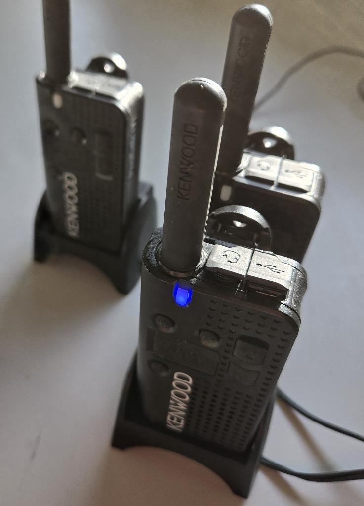 Kenwood PKT-23E IP54 Mini Portofoon walki talki vr winkels, Ophalen of Verzenden, Zo goed als nieuw, Portofoon of Walkie-talkie