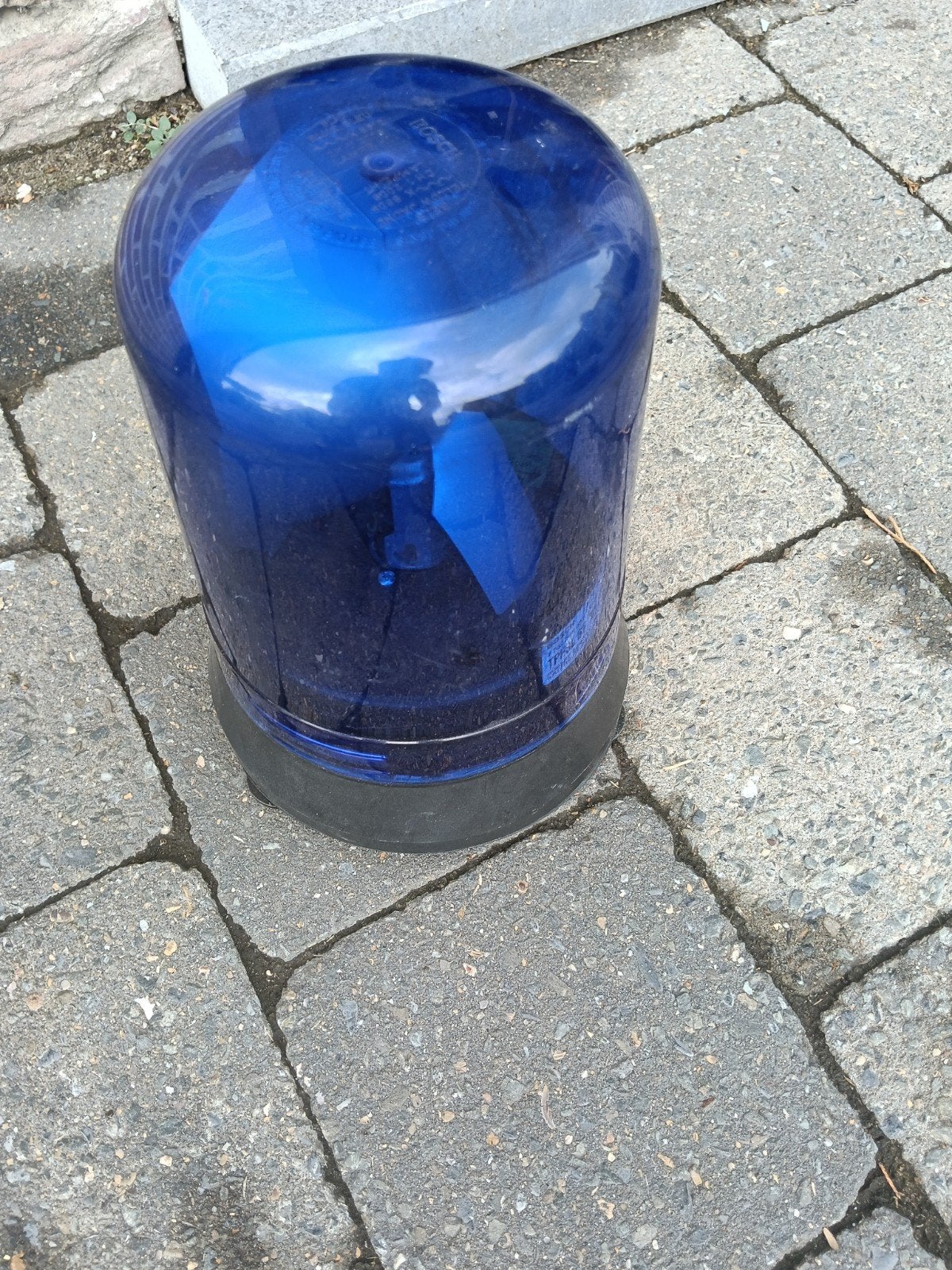 blauw zwaailicht, Ophalen