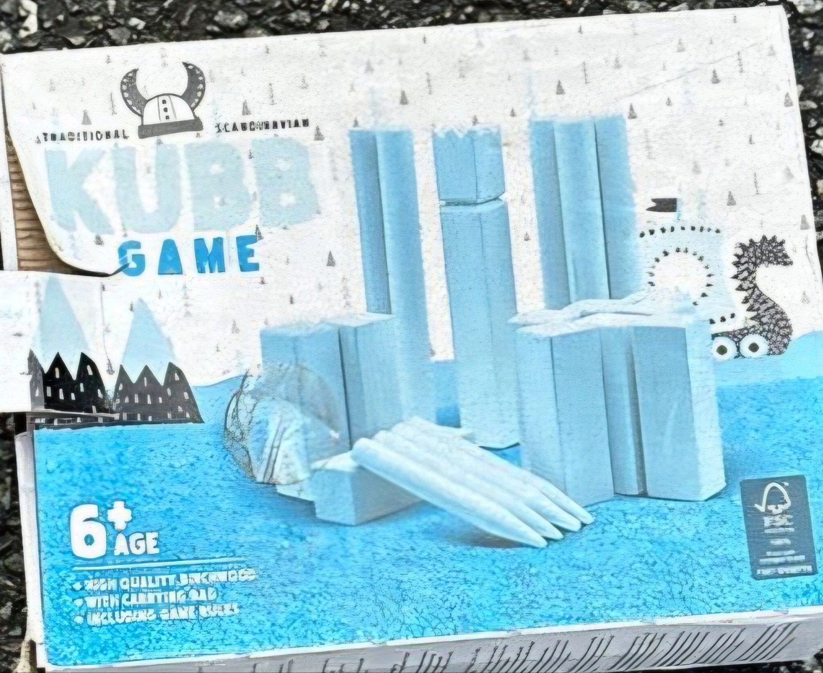 Kubb spel, Ophalen