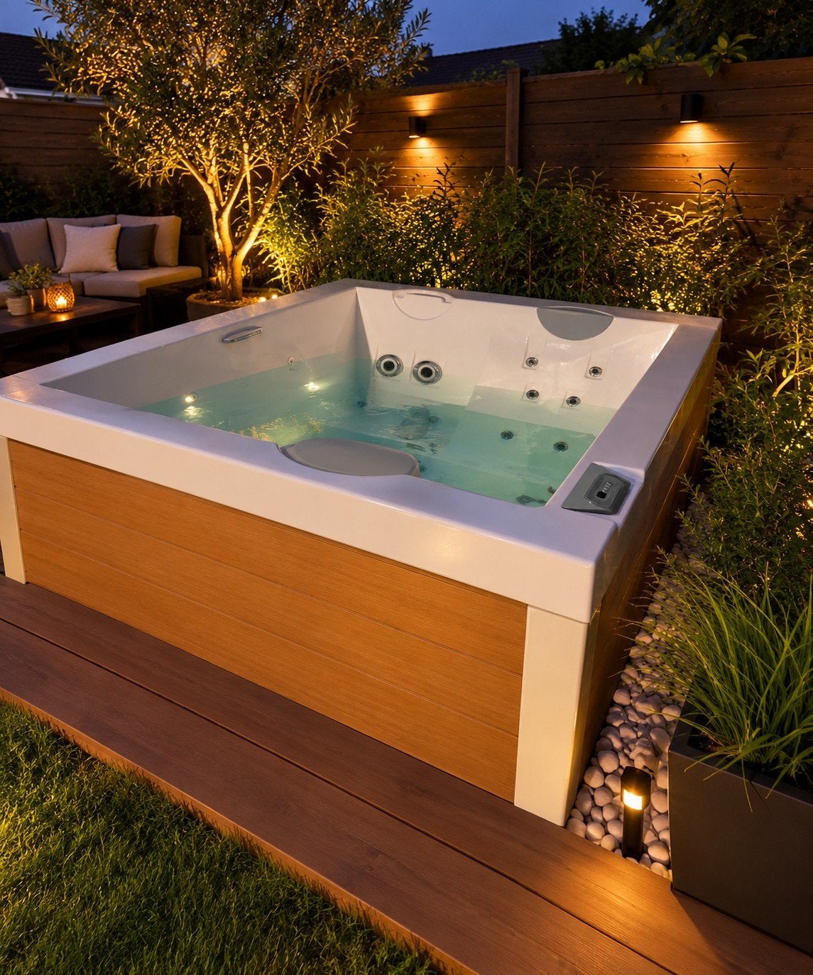 jacuzzi gratis geleverd geplaatst, Jardin & Terrasse, Envoi