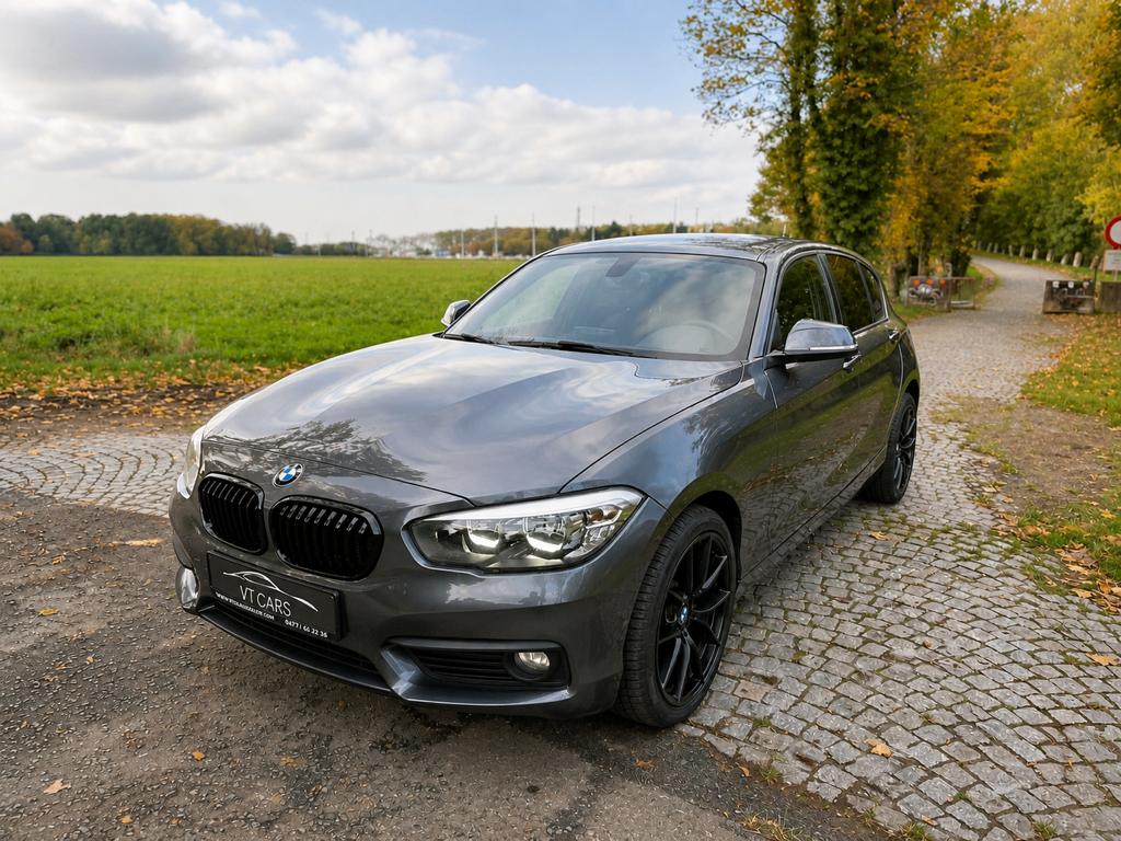 BMW 116I / NAVI / CRUISE CONTROL / PRIVACY GLASS / GARANTIE, Autos, Argent ou Gris, Achat, Euro 6, Entreprise
