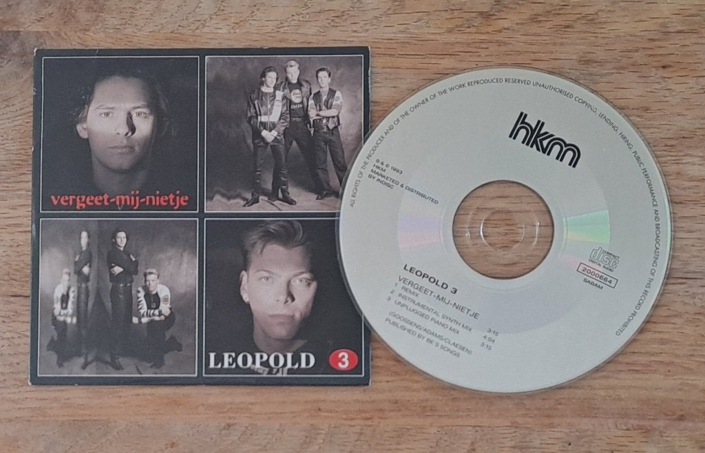 Leopold 3 - Vergeet-mij-nietje, Cd's en Dvd's, Gebruikt, Eerste persing, Ophalen of Verzenden, Nederlandstalig