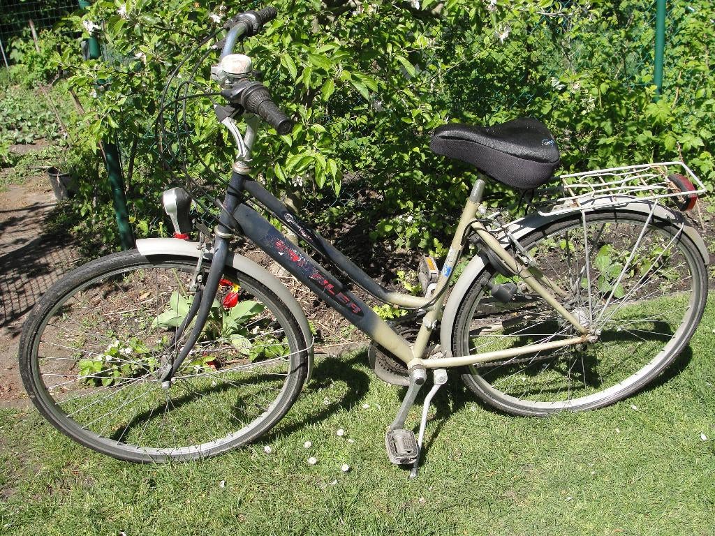 fiets, Gebruikt, Velgrem, Versnellingen, 50 tot 53 cm